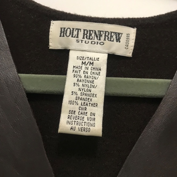 Womans Leather Vest - Picture 2 of 4